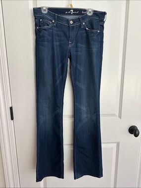NWOT Vintage 7 For All Mankind Dojo Flare Trouser Jeans